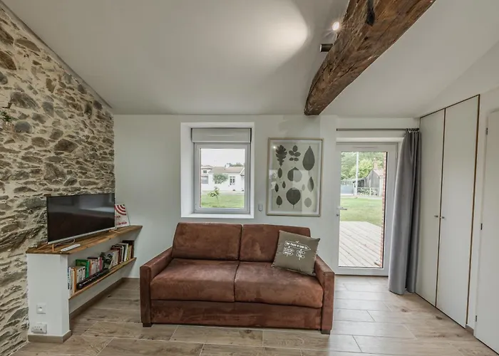 Grange Renovee 5 Personnes-gite Le 411 Casa de Férias *